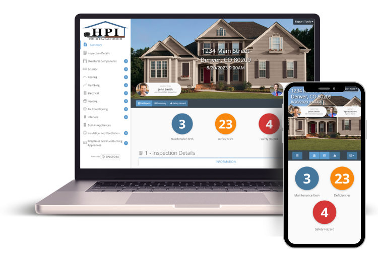 Our Spectora reports can be viewed on any device!